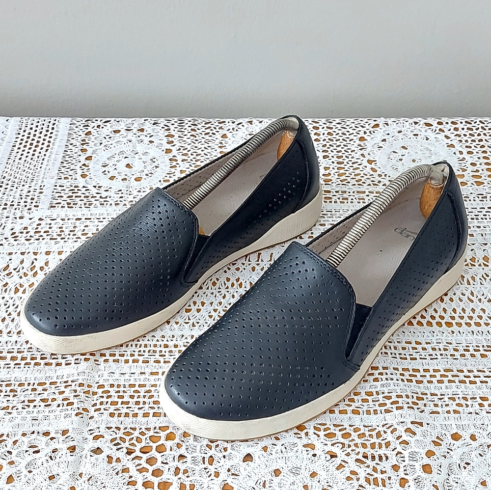 DANSKO Perforated Leather Sneakers Slip-on Odina Women's Size EU 39